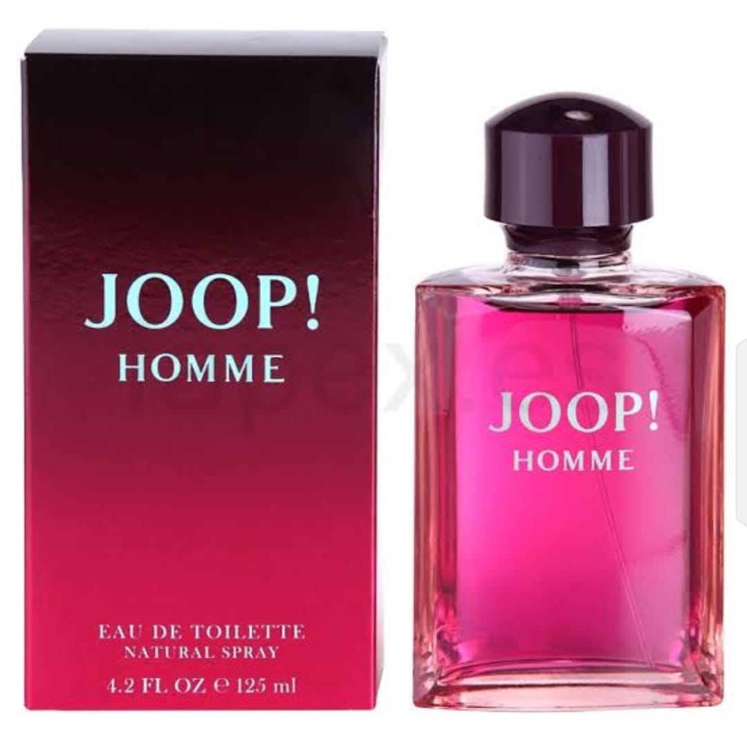 Joop Homme Eau De Toilette 125ml Woody Floral Oriental Fragrance With Cinnamon Jasmine And Vanilla Notes