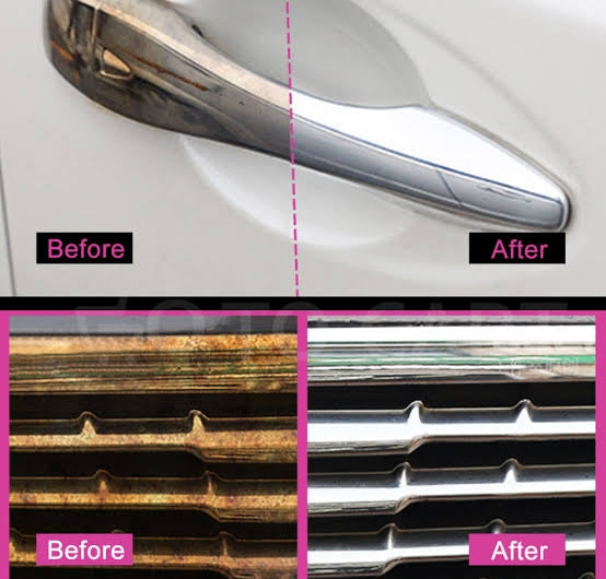 Flamingo Metal Polish 300ML �Multi-Surface Metal Cleaner & Shine Restorer for Chrome, Brass, Copper & Stainless Steel
