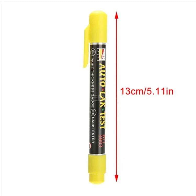 Auto Lak Car Paint Tester Pen �Magnetic Paint Thickness Meter Gauge Car Body Damage Detector & Accident Crash Checker