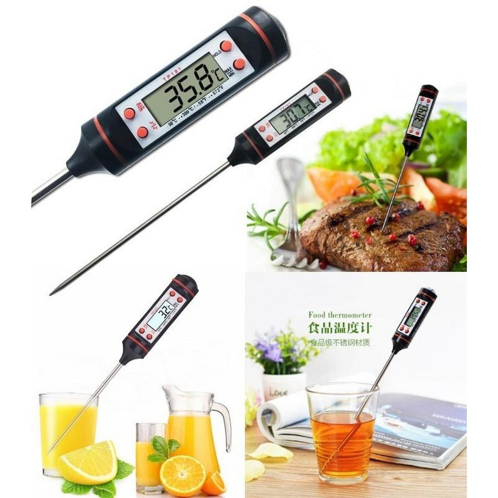 TP101 Digital Food Thermometer with Stainless Steel