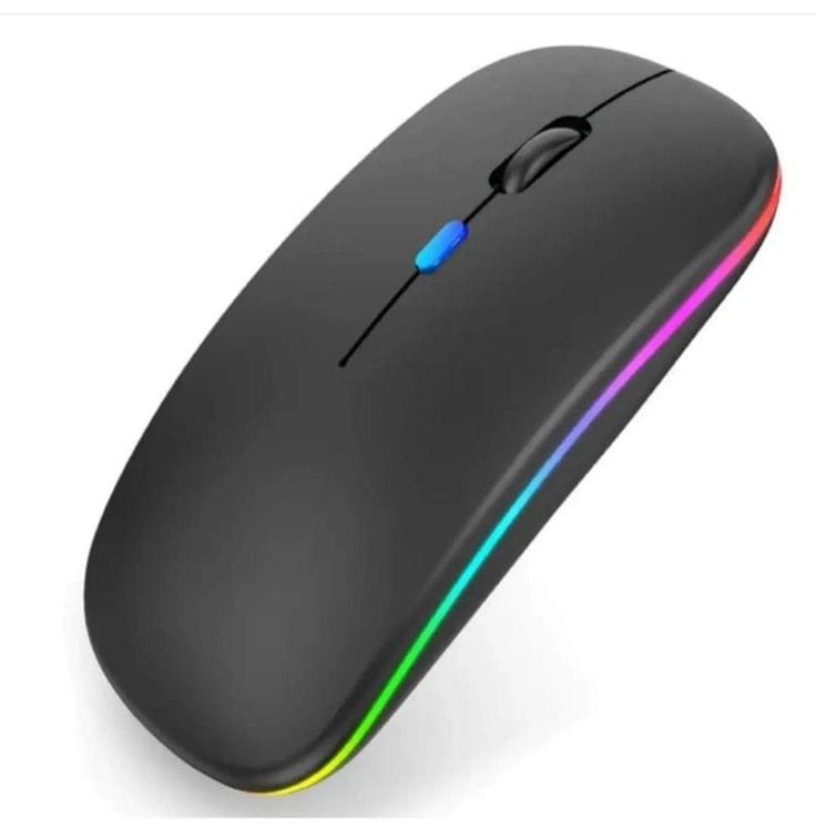 HP W10 Wireless Mouse - Slim Silent Stylish 2.4GHz Wireless Optical Mouse With Ergonomic Design Plug And Play USB Receiver For Laptop PC (Random Color)