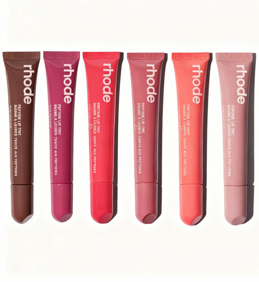 Rhode Peptide Lip Tint �Hydrating Glossy Lip Balm Pack of 8 Shades