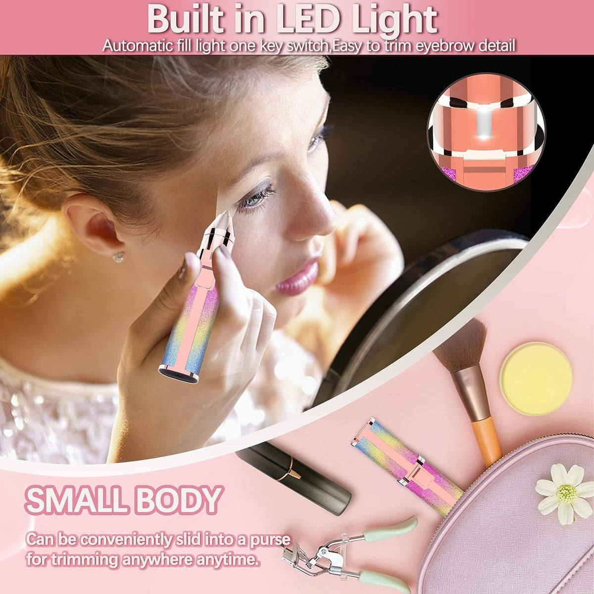 2 In 1 Electric Eyebrow Trimmer – photo 4