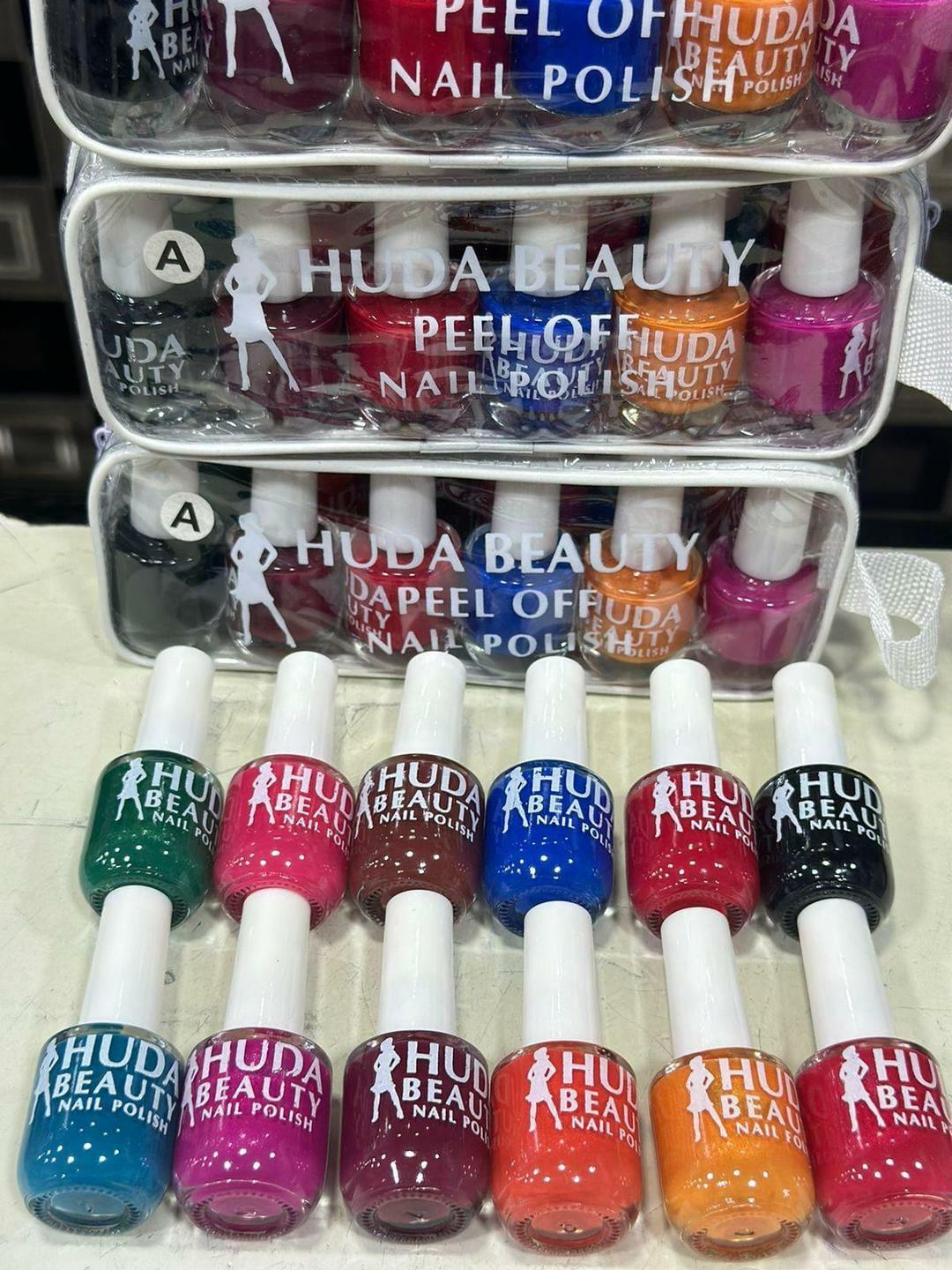 Huda Beauty Peel Off Nail Polish Set – photo 4