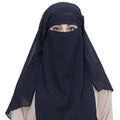 Triple Layer Niqab �Full Coverage Breathable Face Veil for Women