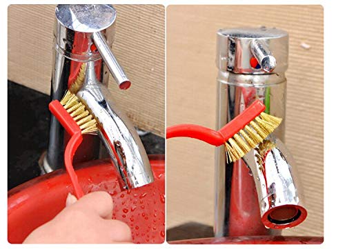 Gas Stove Cleaning Wire Brush Kitchen Tool Metal Fiber Brush �Set of 3 Brush