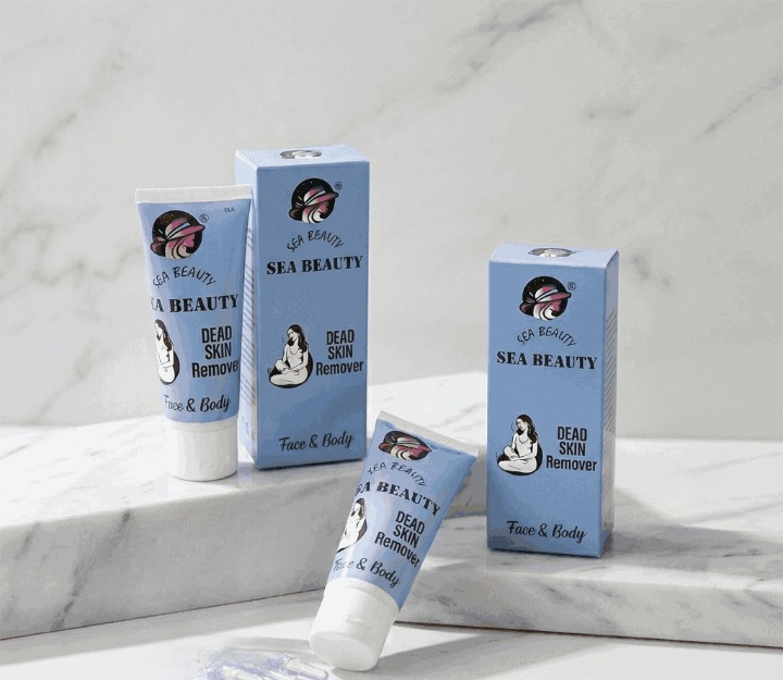 Sea Beauty Dead Skin Remover for Face & Body | Instant Exfoliating Peeling Gel | Deep Cleansing & Brightening Formula