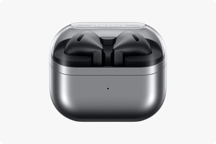 Samsung Galaxy Buds 3 Pro AI True Wireless Bluetooth Earbuds, Noise Cancelling, Sound Optimization, Redesigned Comfort Fit, Silver