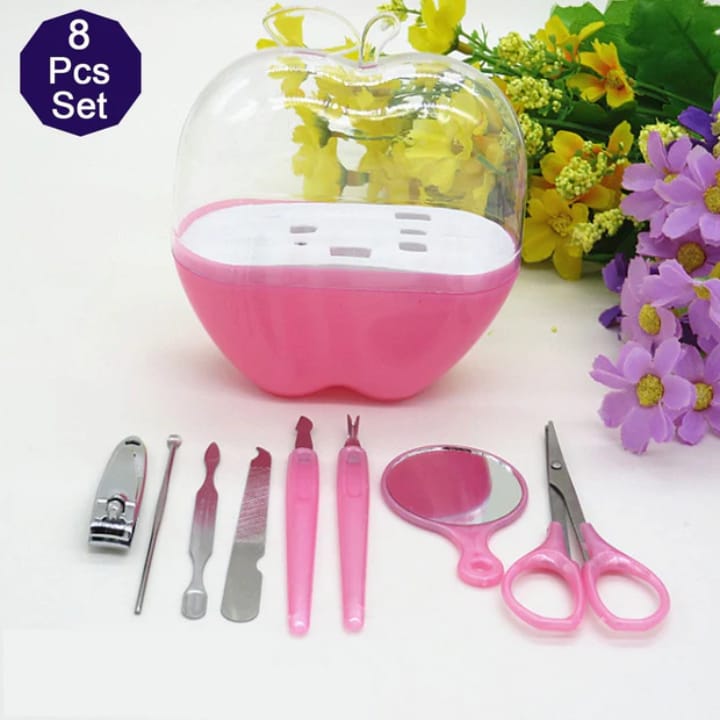 8 Pcs Apple Manicure Set ABS Plastic – photo 5
