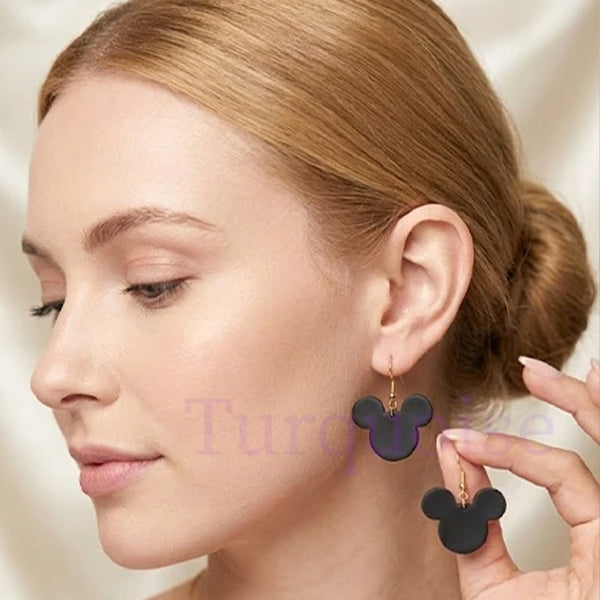Minnie Mouse Design Cute Earrings Very Light