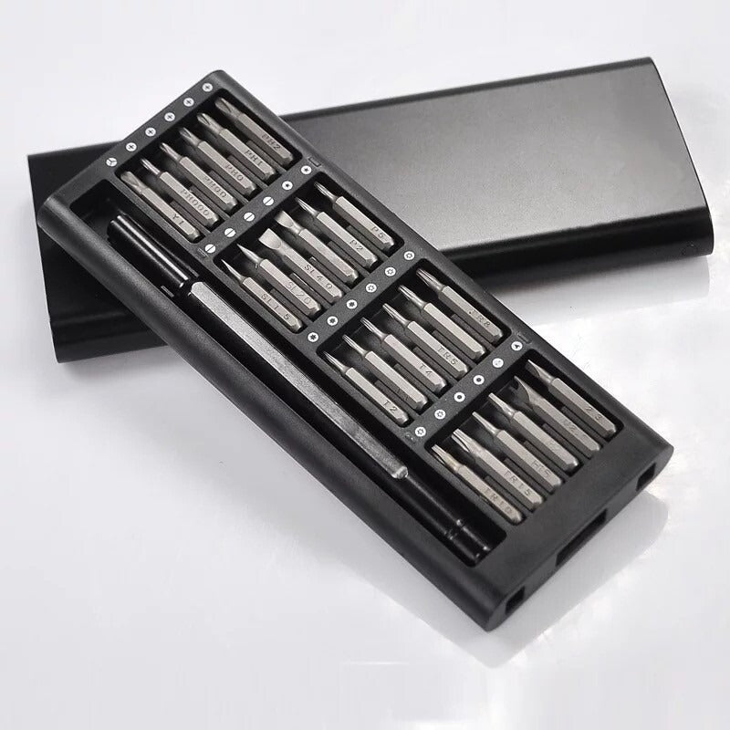 24 In 1 Screwdriver Bit Set Magnetic Disassembly Tool Durable Compact And Versatile Repair Kit For Daily Use