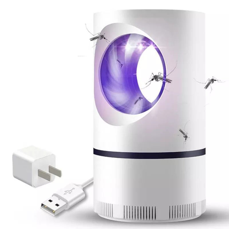 Mosquito Killer Lamp Electric Shocker Round with Charger �Powerful 360? UV Light Insect Trap for Home, Room & Outdoor Use | Safe, Silent & Eco-Friendly Bug Zapper (Cell Operated)