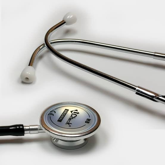 Ucheck Original Dual Head Stethoscope �Professional Double-Sided Stethoscope for Doctors, Nurses & Medical Students