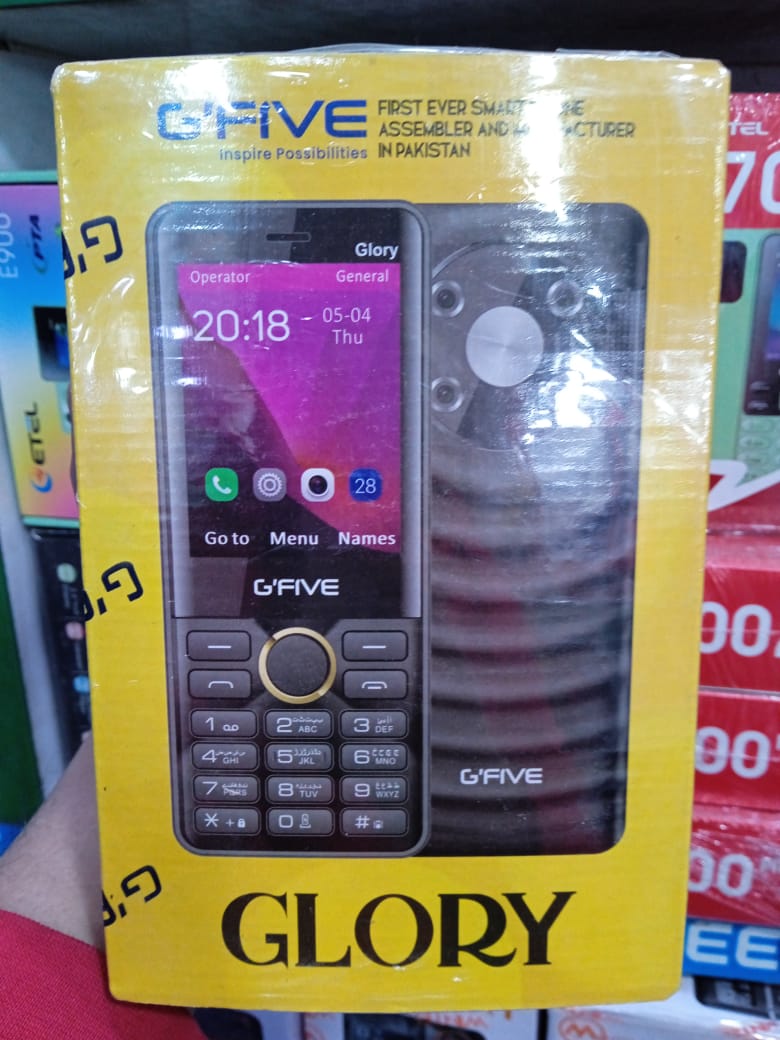 GFive Glory 2.8 Inch LCD PTA Approved Mobile With 3500mAh Battery Dual SIM Smart Camera Bluetooth And Type C Charging (Random Color)