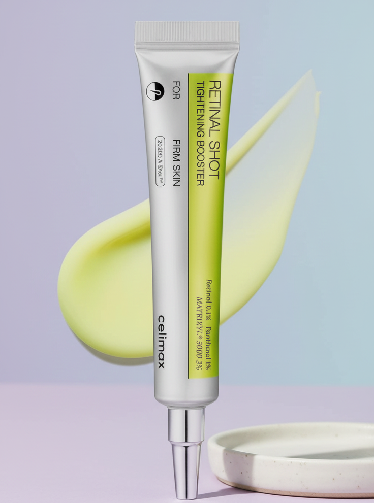Celimax The Vita A Retinal Shot Tightening Booster �0.1% Retinal, Matryxyl 3% | Pore Minimizer, Anti-Wrinkle, Firming Booster (15ml)