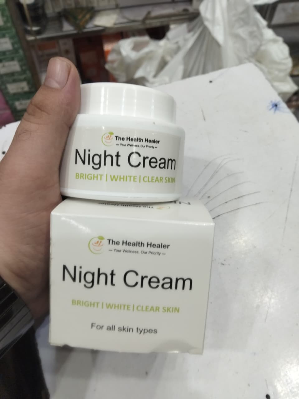 The Health Healer Extreme Strong Whitening And Aging Night Cream