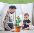 Dancing Cactus Toy for Kids �Talking & Singing Plush Cactus | Interactive Mimic Toy | Battery Operated Fun Toy for Toddlers (Without Box)