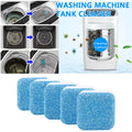 Tab Washing Machine Cleaner �Effervescent Detergent Tablets, Deep Clean for Washer & Pipes, Keeps Machine Fresh