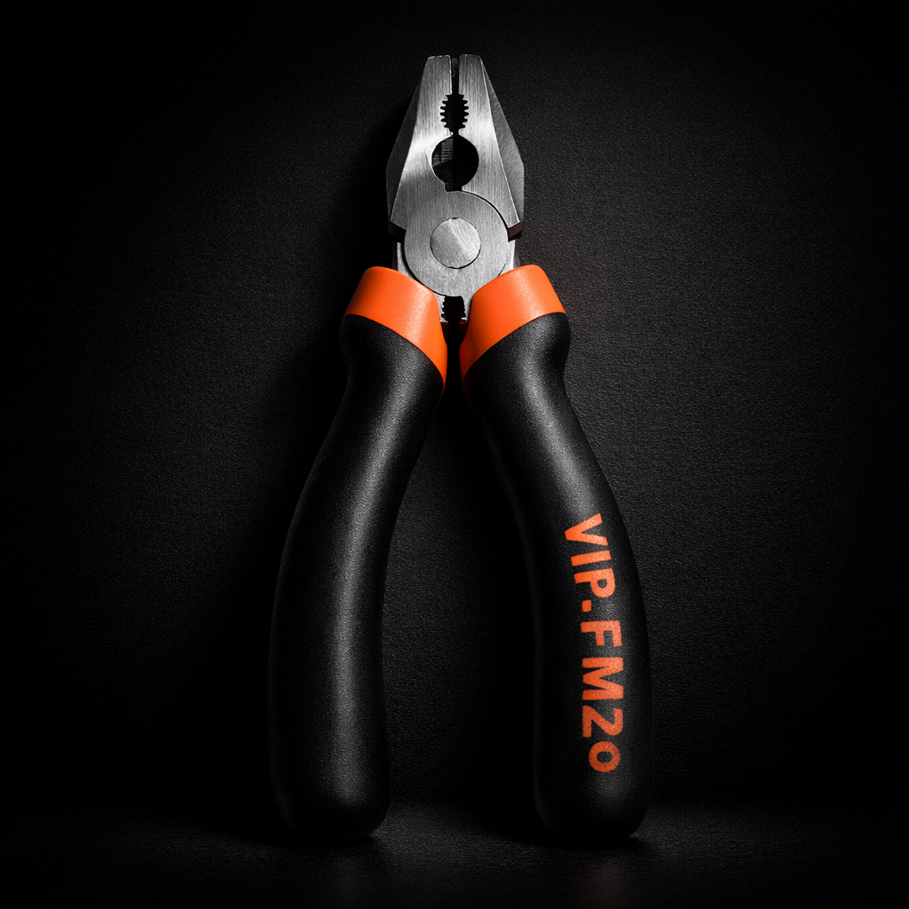 Heavy-Duty Combination Pliers �Professional Grip Hand Tool 8 Inch