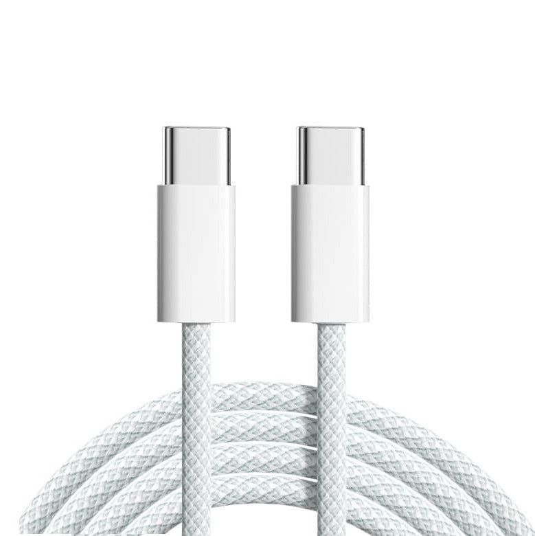 USB Type C To Type C Fast Charging Data Cable 1 Meter High Speed Sync Cable Compatible With Type C Devices