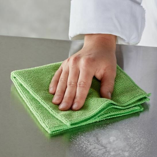 Microfiber Cleaning Cloths Pack Of 20 Multi Purpose Durable Soft And Reusable Cleaning Towels (Random Colour)