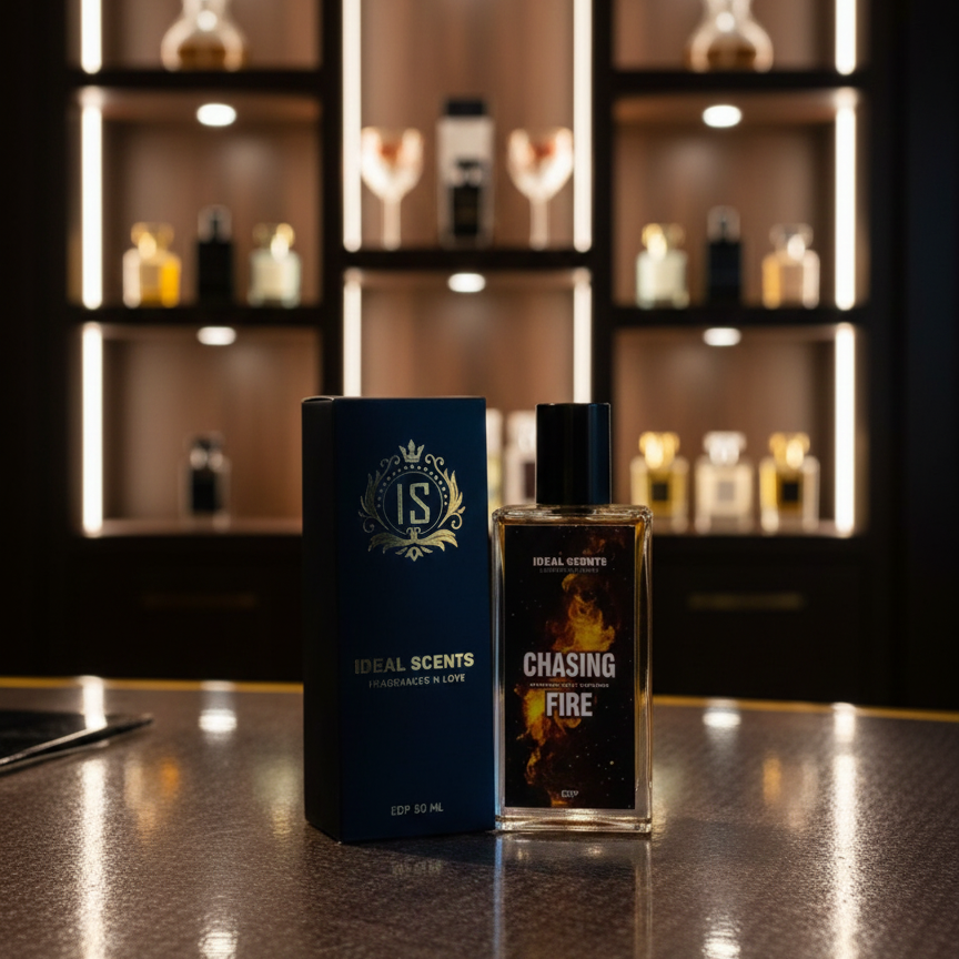 Chasing Fire Fragrance | 50ml | Inspired by Tuscan Leather | Long Lasting 8�0 Hours | Made in Pakistan