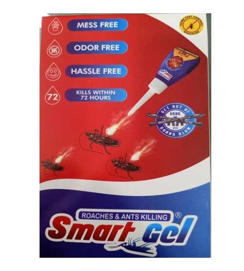 SmartGel Cockroach Killer Gel 20g (ORIGINAL) | Ants & Insects Killer Smart Gel | Odorless & Mess Free For Home & Office Use