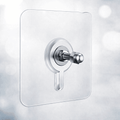 Pack of 10 Heavy-Duty Self-Adhesive Transparent Wall Hooks �Waterproof No-Drilling Screw & Nail Traceless Wall Organizers