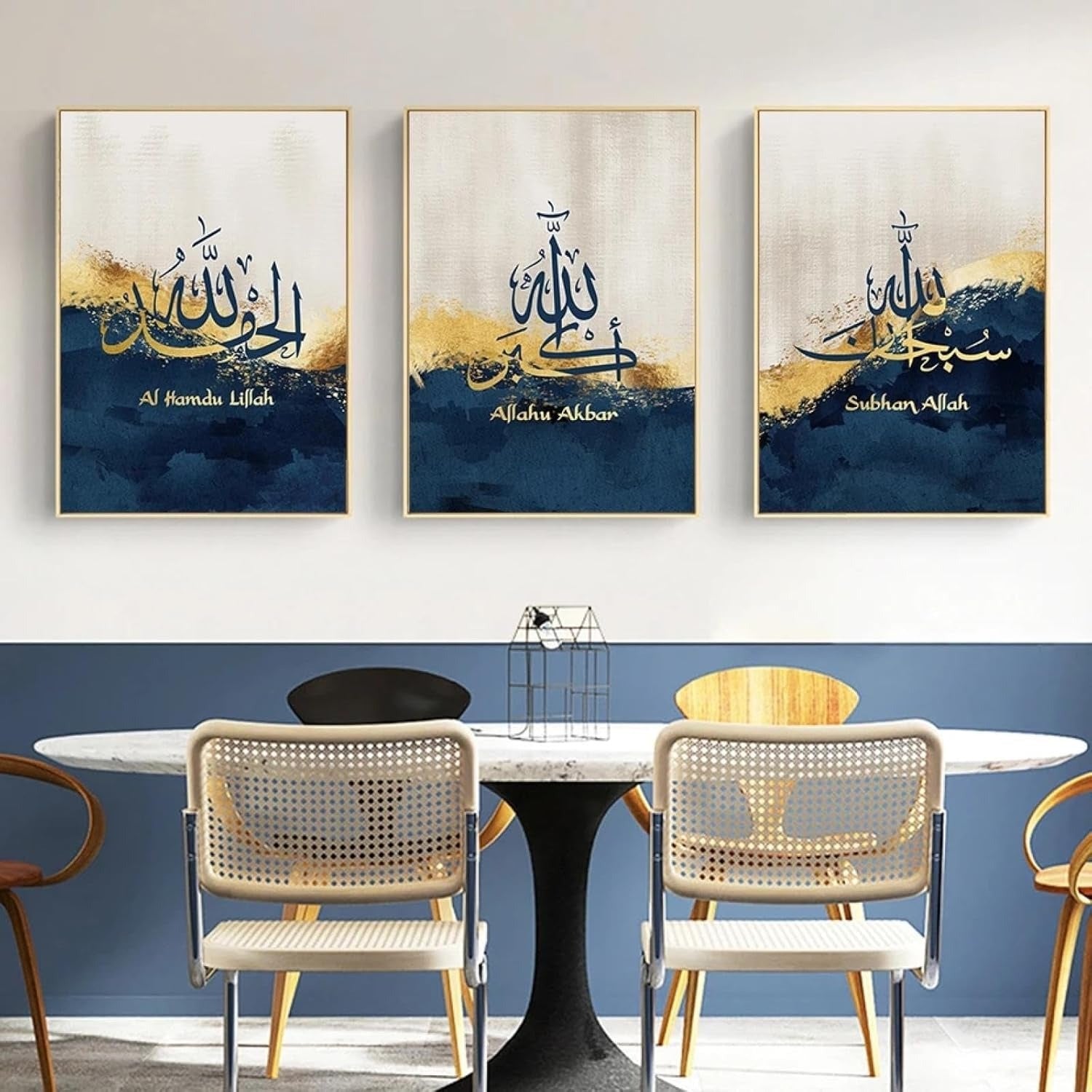Set of 3 Premium Wall Art Photo Tiles �Modern Home Decor Sets 8x11
