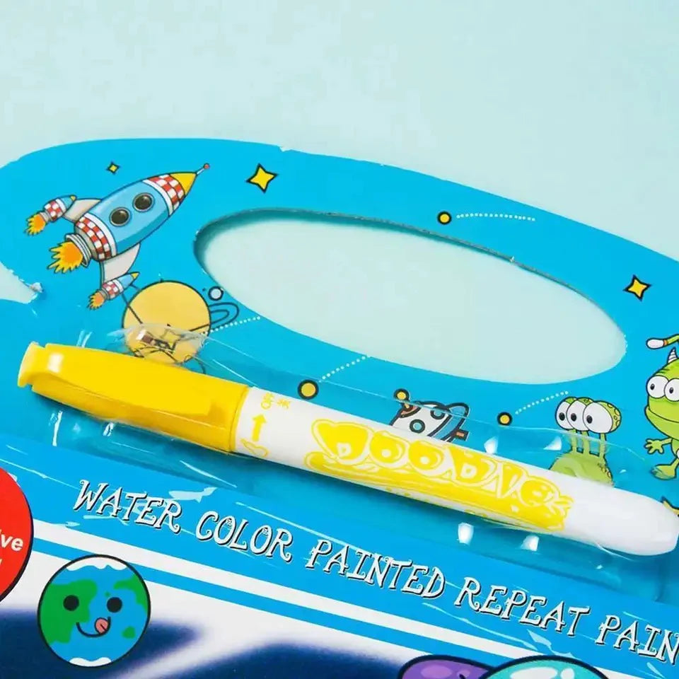 Magical Drawing Books With Pen, Water Reveal – photo 1