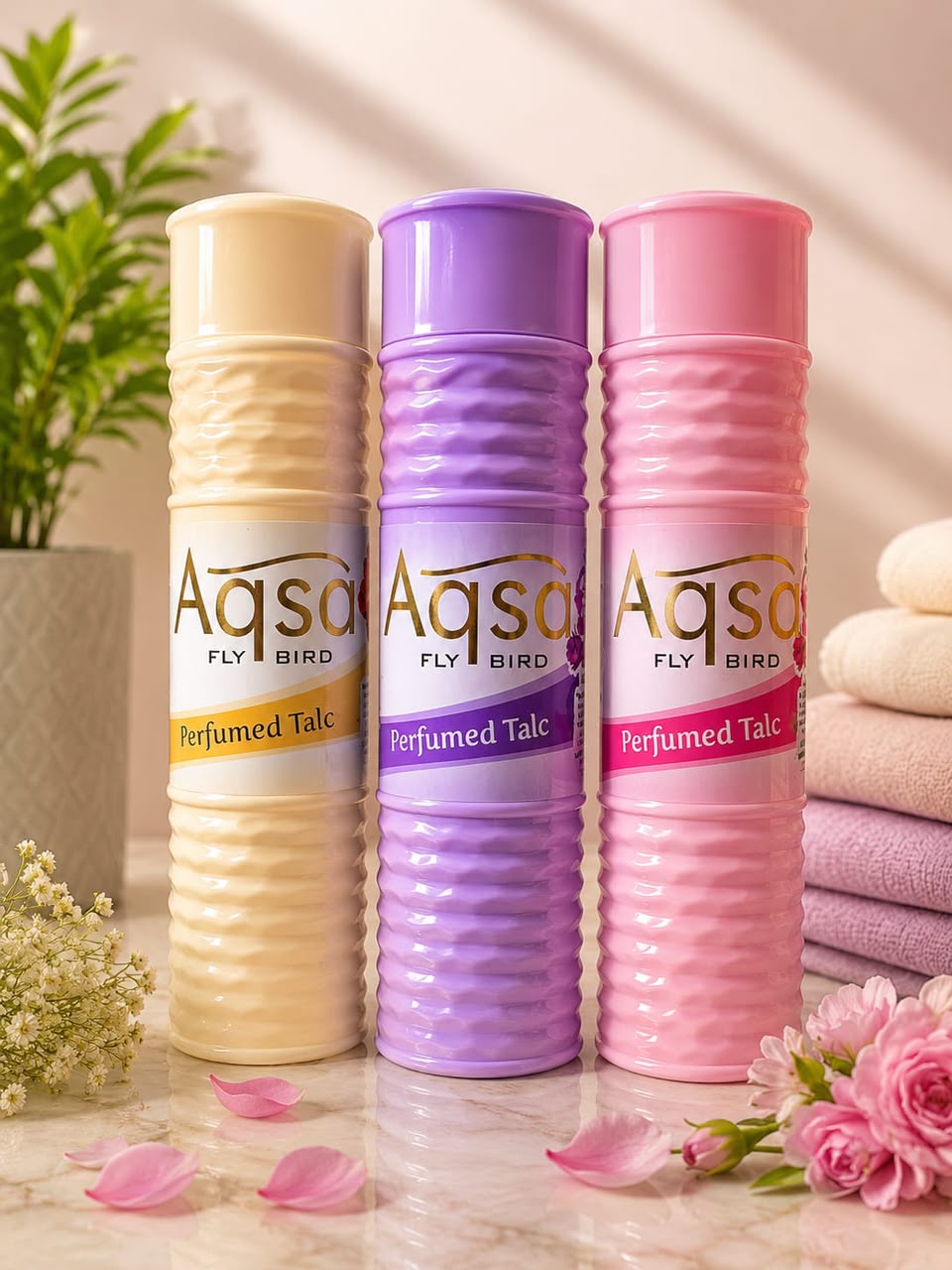 Aqsa Perfume Talcum Powder Long Lasting Fragrance