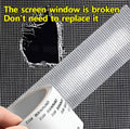 Mesh Roll Tape Window Screen Repair Patch | Keep Mosquitoes Out with Our Anti-Insect, Self-Adhesive Mesh Patch Tape - 2 meter