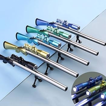 Gun-Shaped Gel Pen