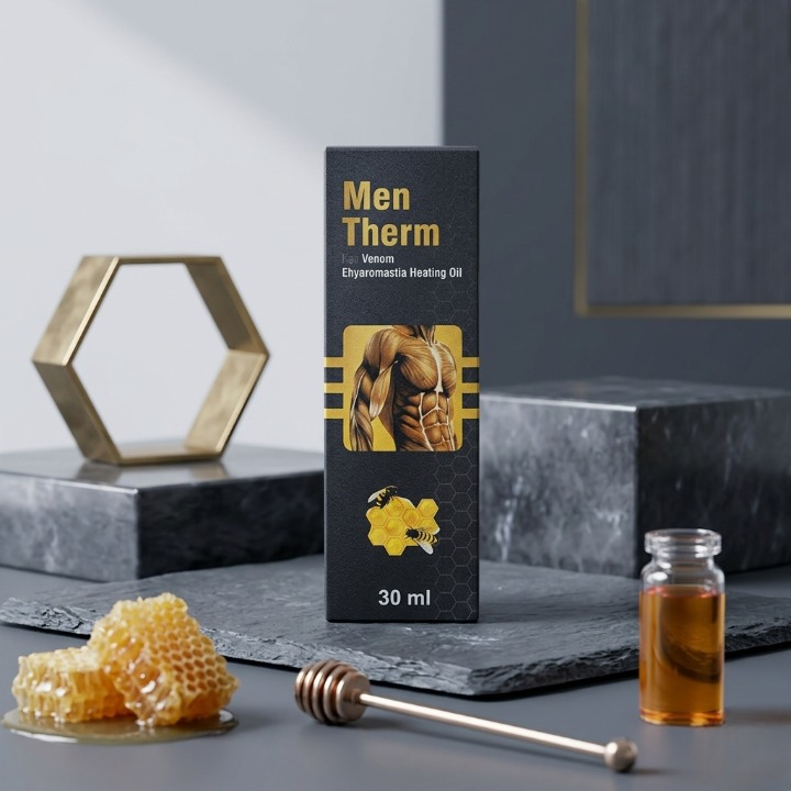 Men Therm Bee Venom Gynecomastia Heating Oil - 30 ml