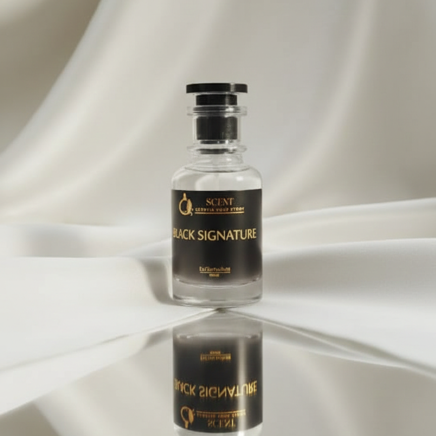 Scentia Your Story Black Signature Perfume �Everglow Edition Long-Lasting Luxury Fragrance ~ 50 ML