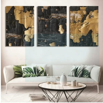 Set of 3 Wall Art Wooden Phototile – photo 1