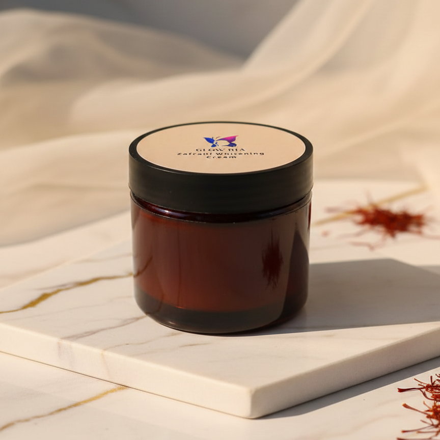 Glow Ria Zafrani Whitening Cream �Brightening & Radiance Boost Formula for Even Skin Tone | 250g
