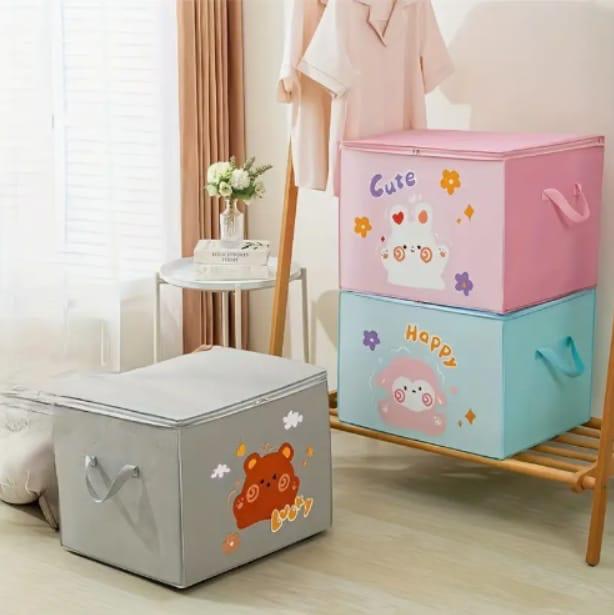 Cute Cartoon Storage Bag | Multi-Purpose Organizer for Kids�Toys, Clothes & Accessories
