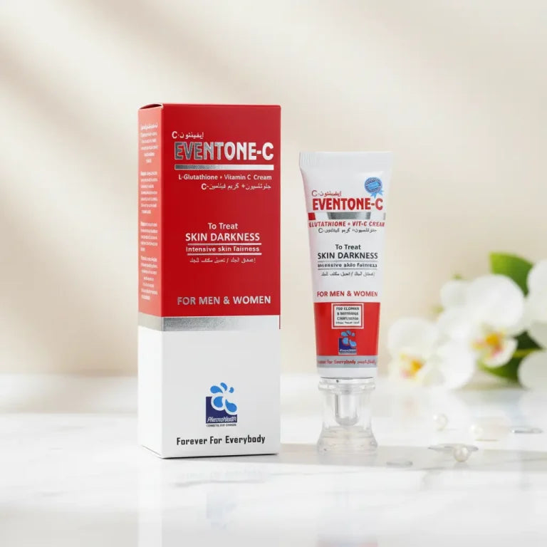 Eventone-C Cream with L-Glutathione & Vitamin C �Advanced Skin Brightening & Anti-Pigmentation Formula �20g