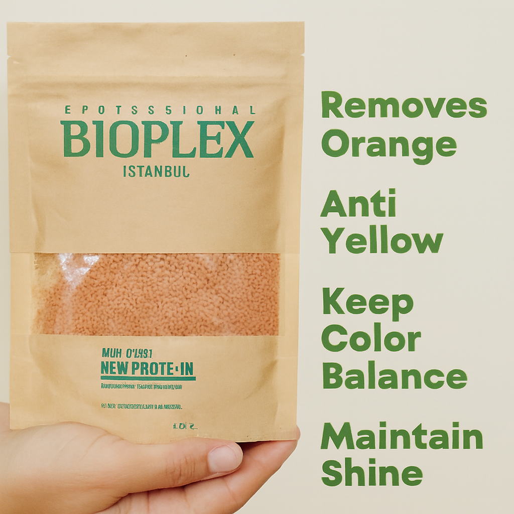 Bioplex Hair Protein Treatment 50 �No Damage Formula For Bleaching And Coloring | Protein Balls For Soft, Shiny, And Healthy Blonde Hair