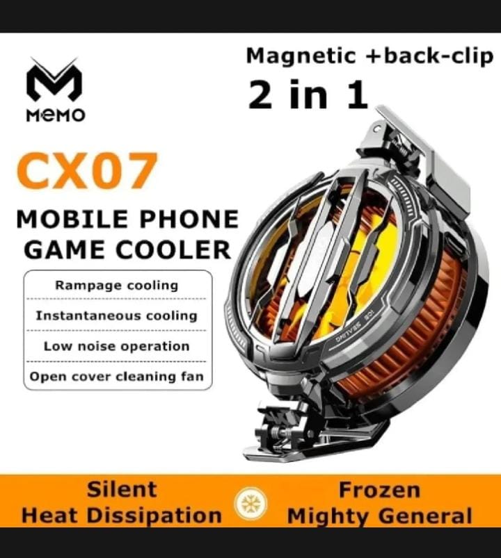 MEMO CX07 Magnetic Mobile Phone Cooling Fan