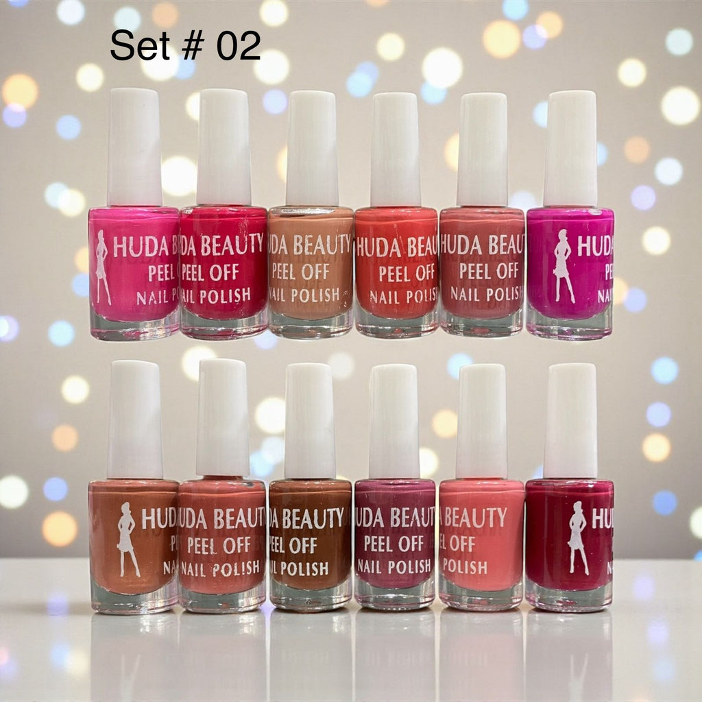 Huda Beauty Peel Off Nail Polish Set – photo 1