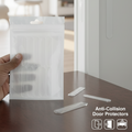 Pack of 10 Anti-Collision Door Stickers �Silicone Wall Protectors, Perforation-Free, Non-Marking, Mute Buffer Strips for Home & Furniture Safety