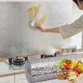 Self Adhesive Aluminum Foil Kitchen Cleaner Silver 200x60cm