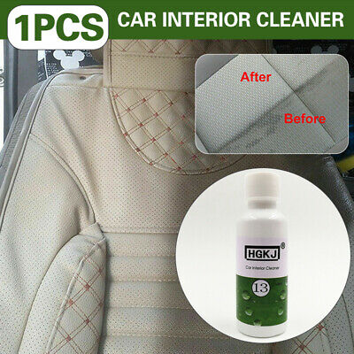 HGKJ 13 Car Leather Seat Interiors CleanerPlastic Foam Cleaner 60ml