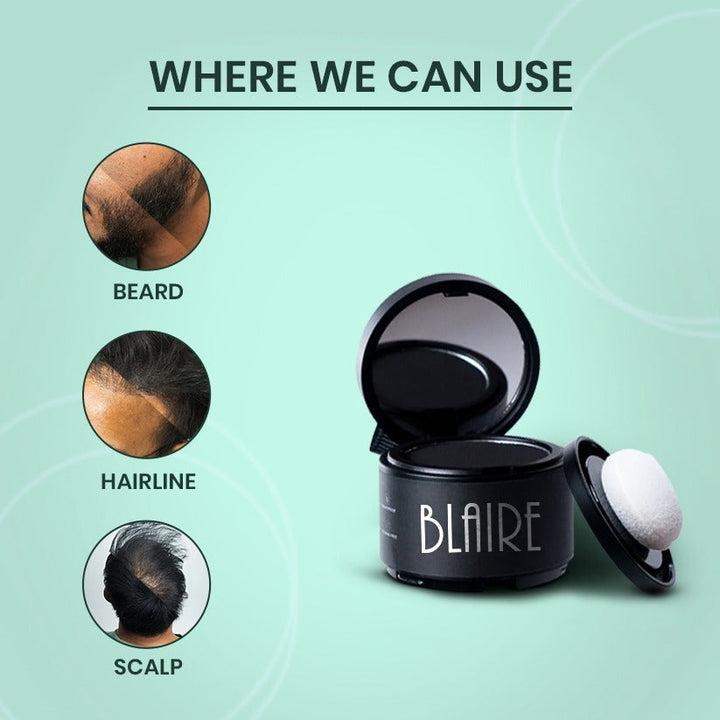 BLAIRE Hair Filler Powder �Instant Root & Thinning Hair Concealer