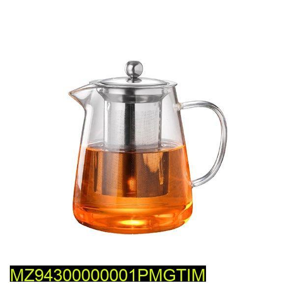 Glass Tea Pot with Stainless Steel Infuser 950ml