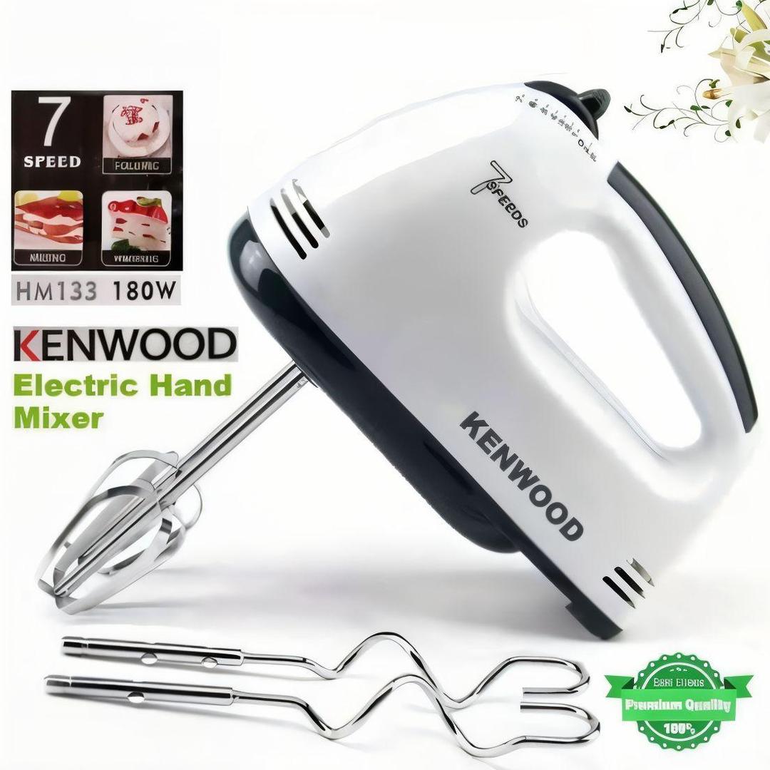 Stainless Steel Hand Mixer White 1 Pc Kitchen Use