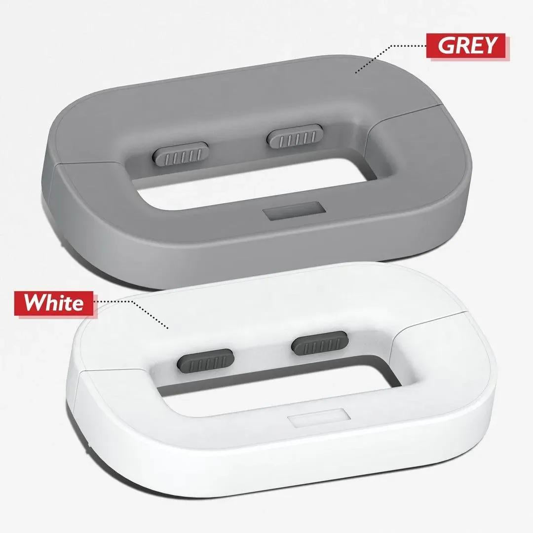One-Hand Fridge Lock White ABS Plastic