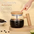Self Stirring Coffee Mug �Electric Automatic Mixing Cup for Coffee, Milk, & Drinks | Rechargeable, Waterproof, Self Mixing Glass Mug for Home & Office ~ 500 ml
